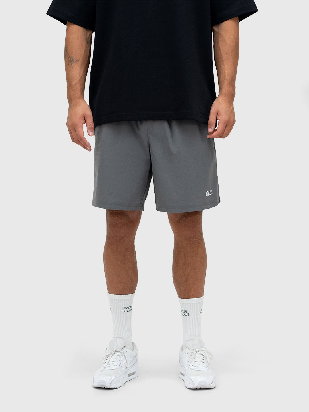 Logo Tech Shorts 2.0 - Charcoal/White