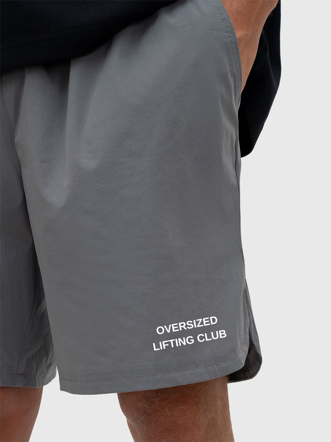 Confidence Tech Shorts 2.0 - Charcoal/White