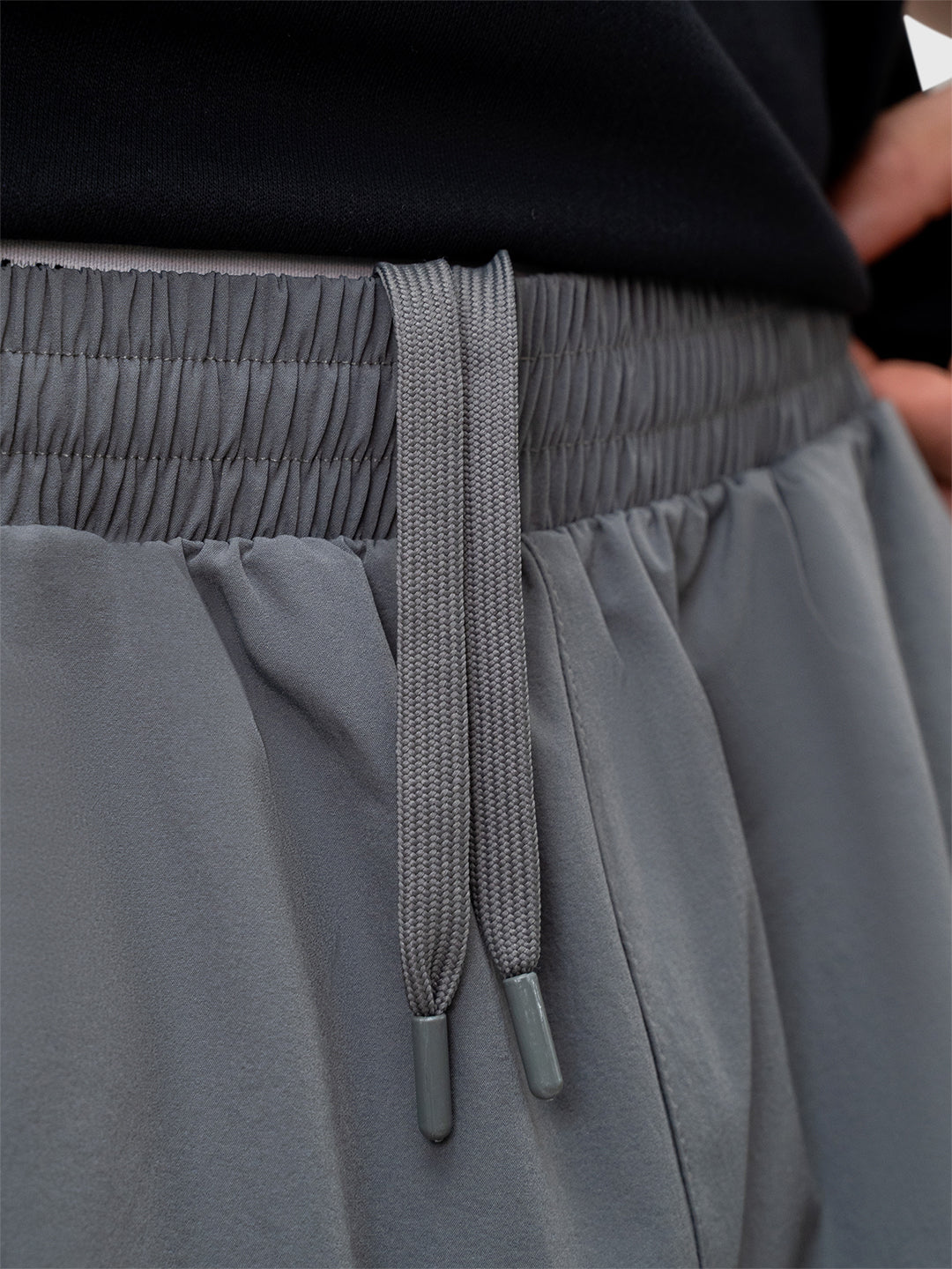 Confidence Tech Shorts 2.0 - Charcoal/White