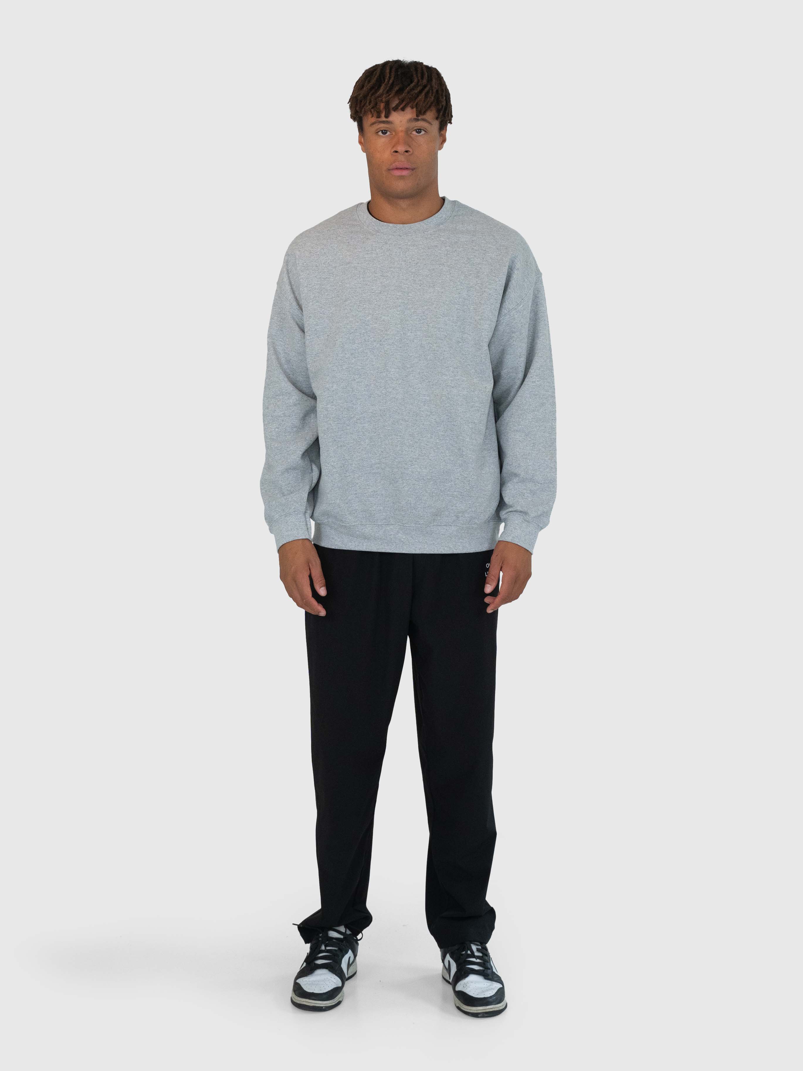 Confidence Sweatshirt – Grey/Forrest Green