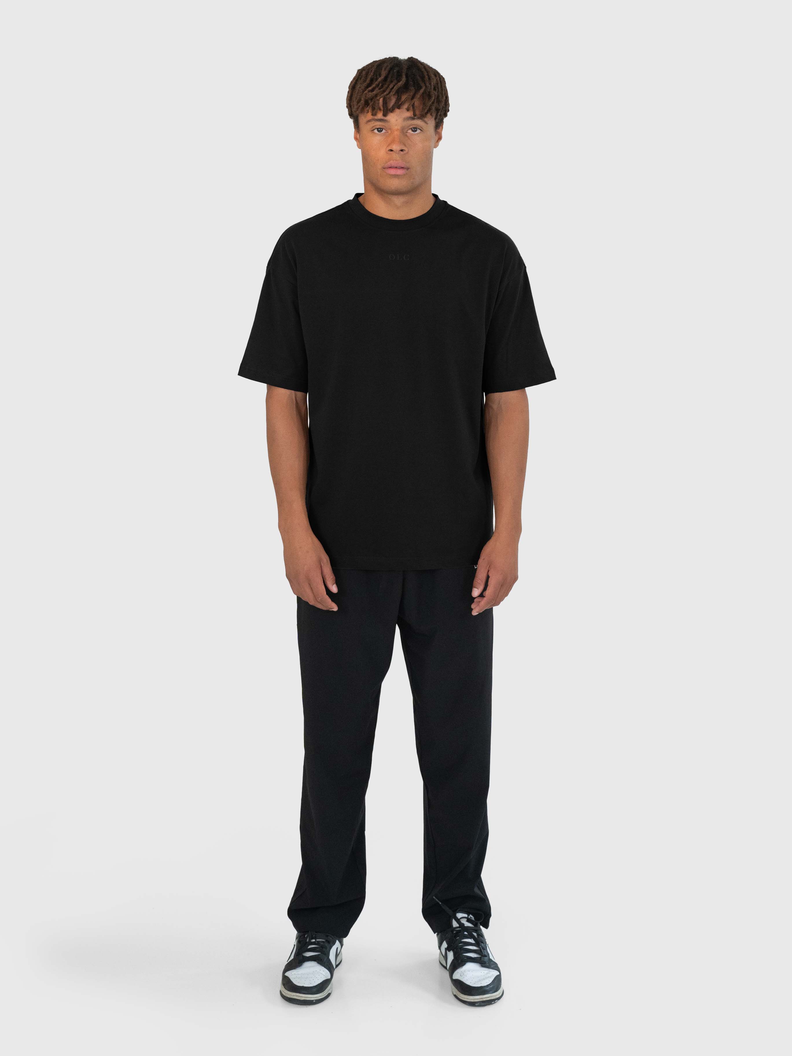 Heavyweight Confidence Box Tee - Black/White