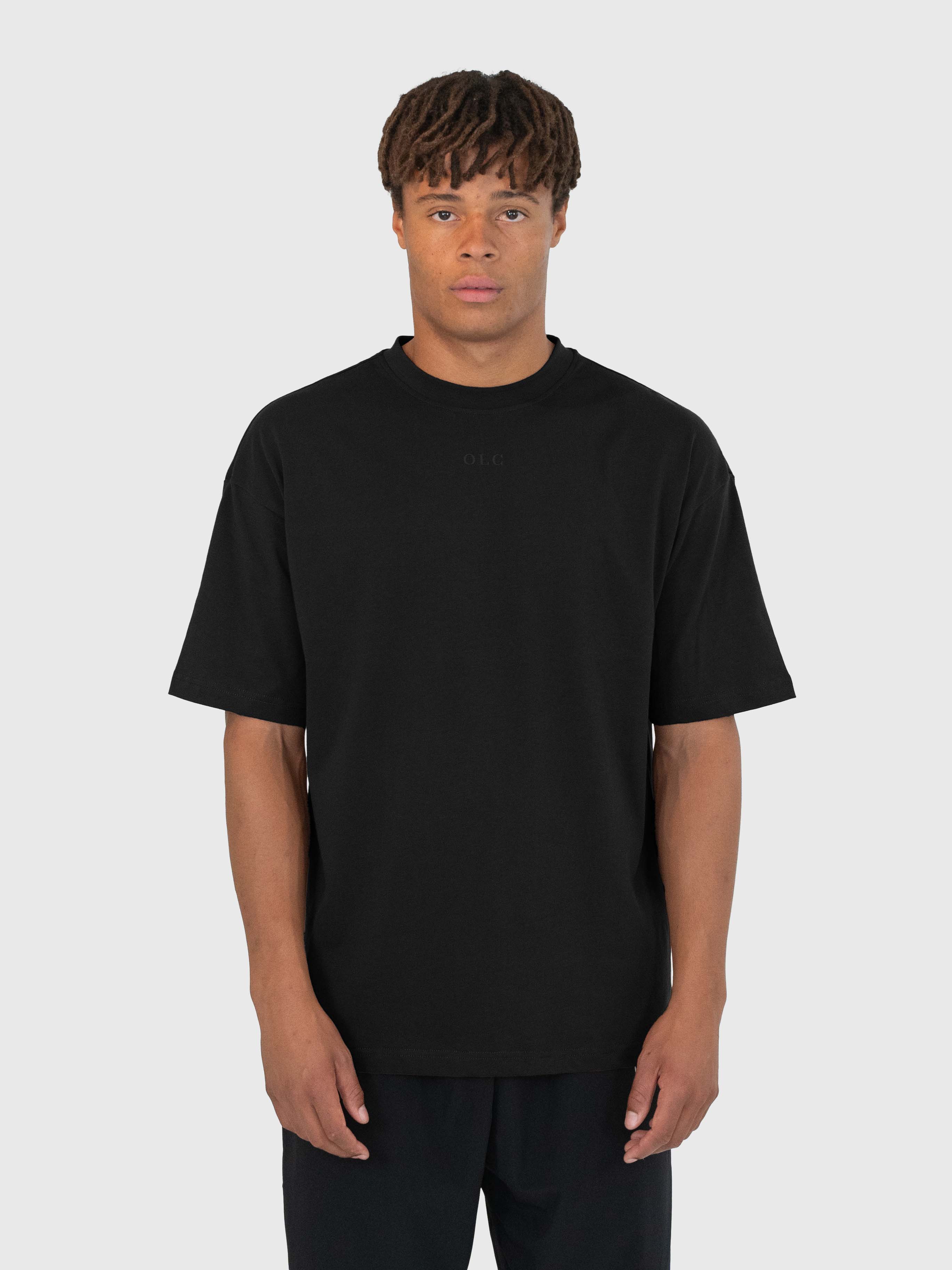 Heavyweight Confidence Box Tee - Black/White