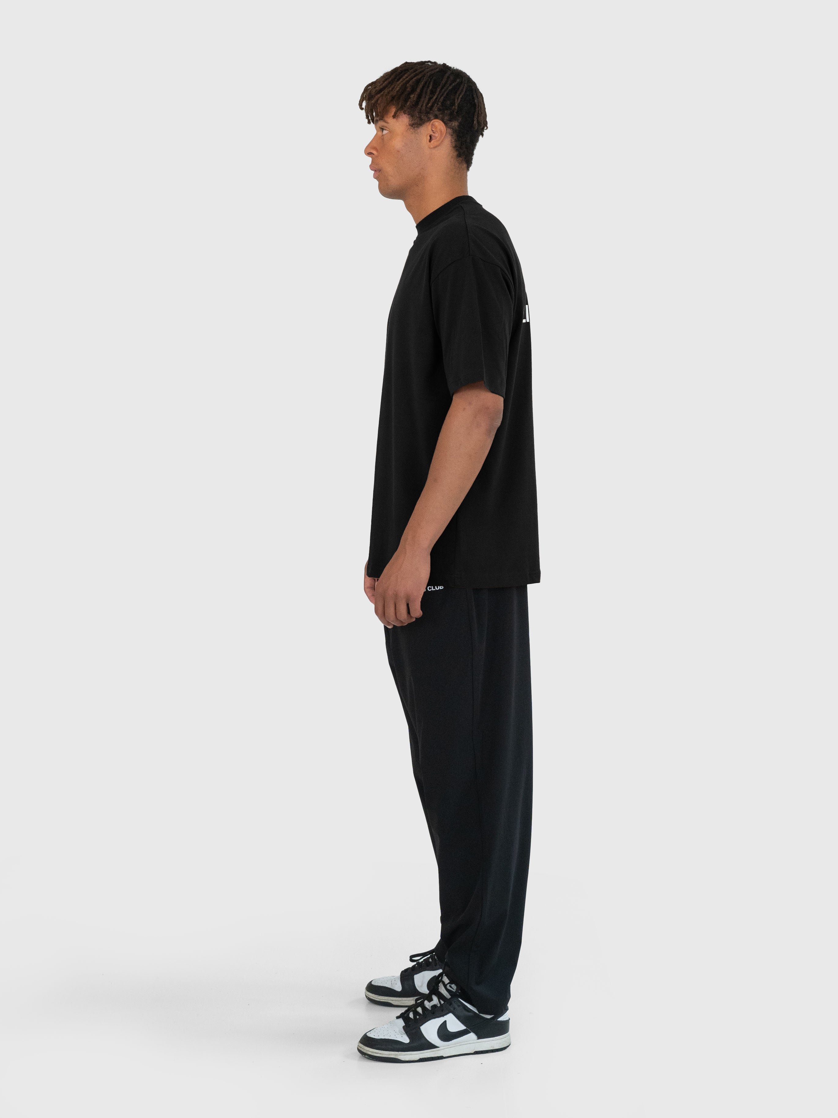 Heavyweight Confidence Box Tee - Black/White