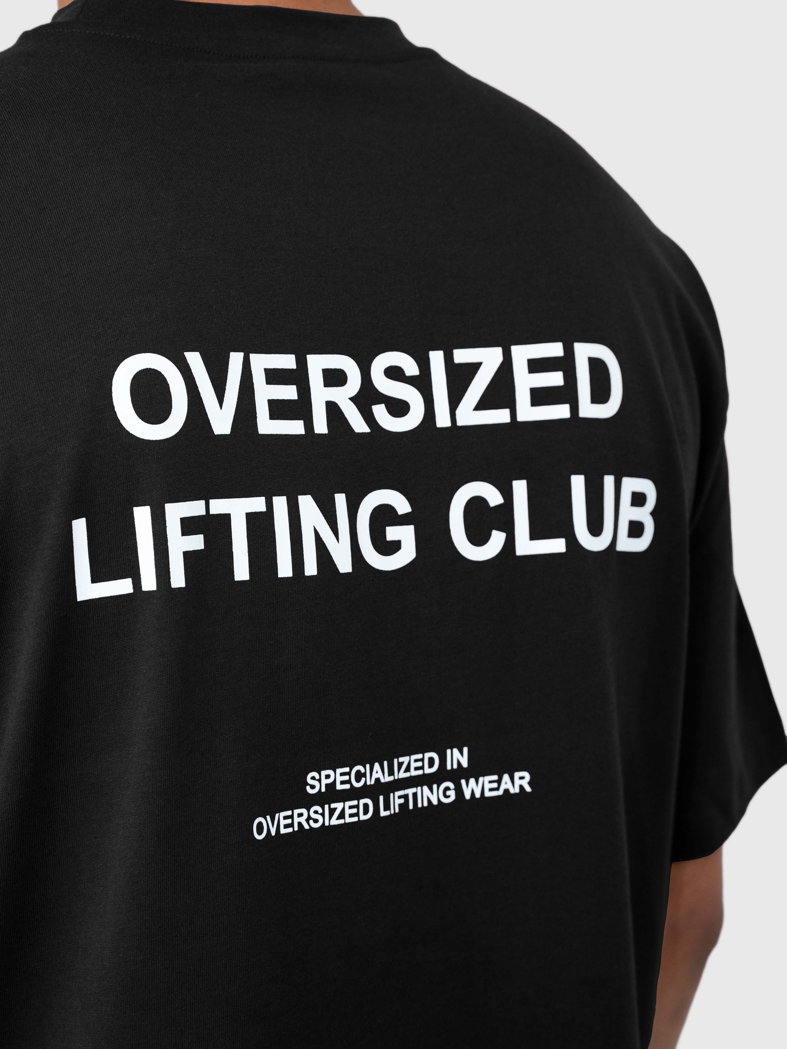 Heavyweight Confidence Box Tee - Black/White