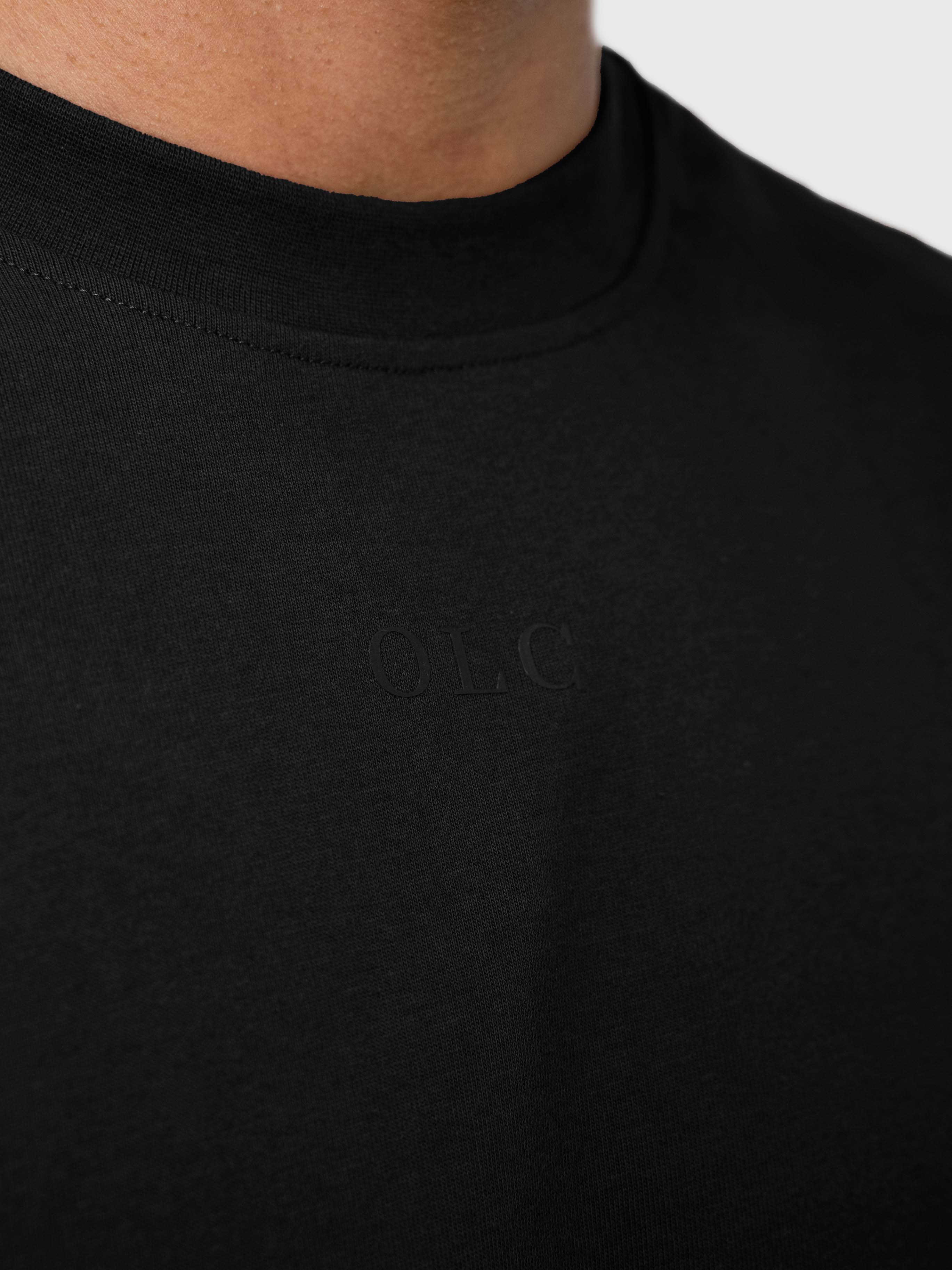 Heavyweight Confidence Box Tee - Black/White