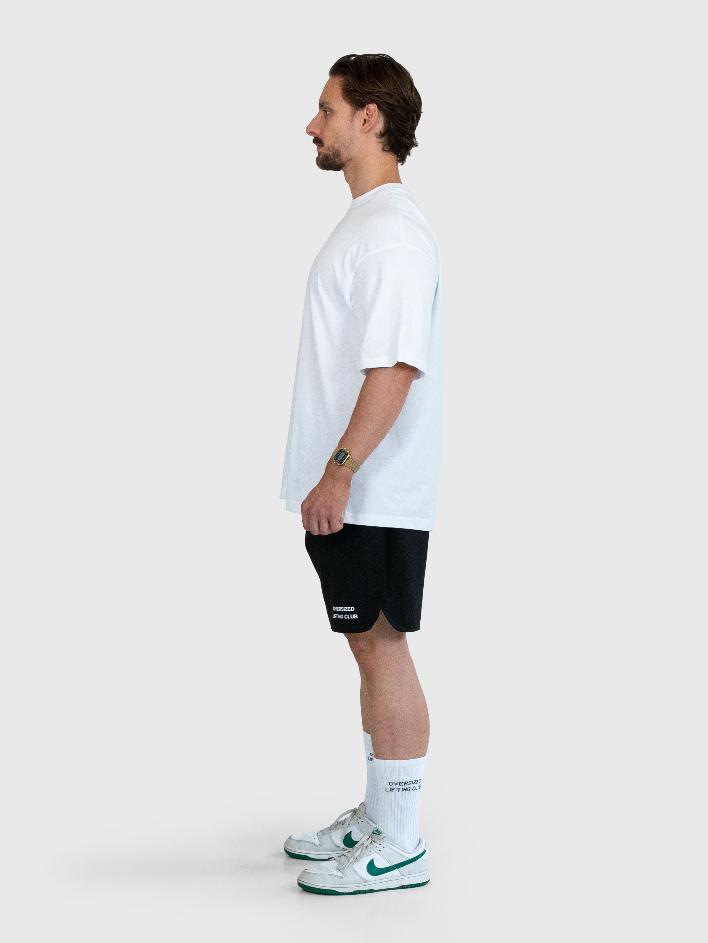 Confidence Tech Shorts - Black/White