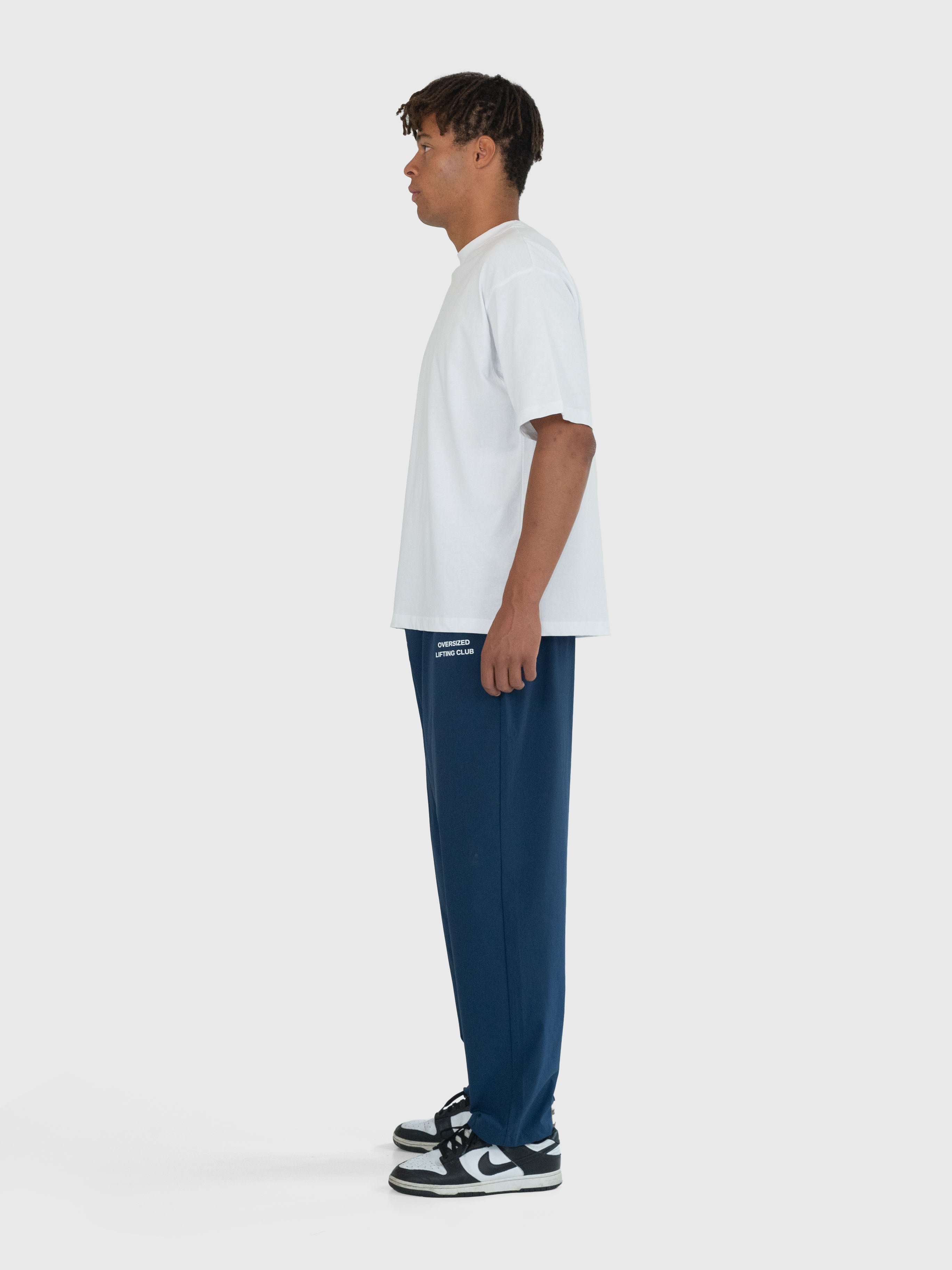 Confidence Tech Pants - Navy Blue/White