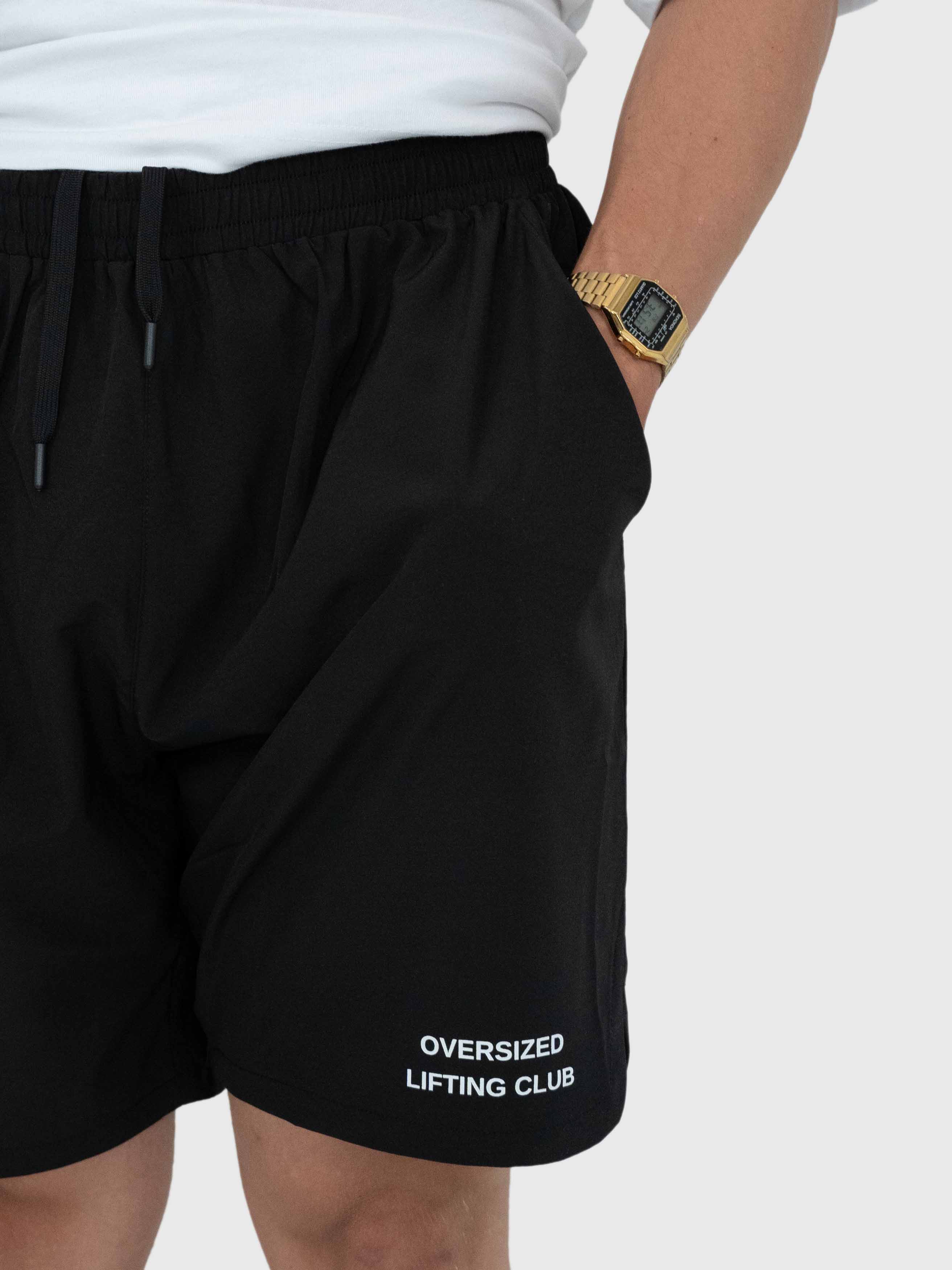 Confidence Tech Shorts - Black/White