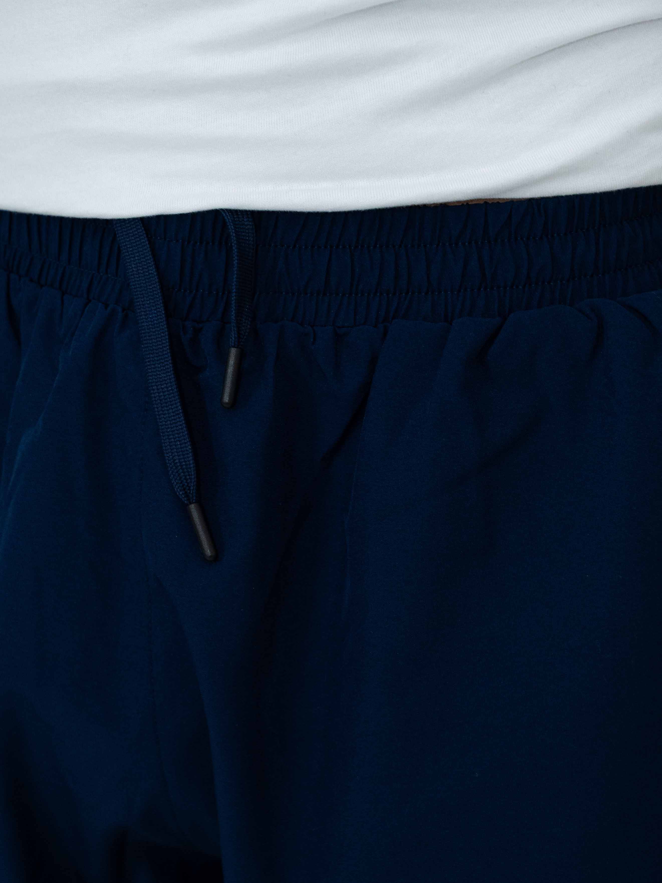 Essential Tech Shorts - Navy Blue/White