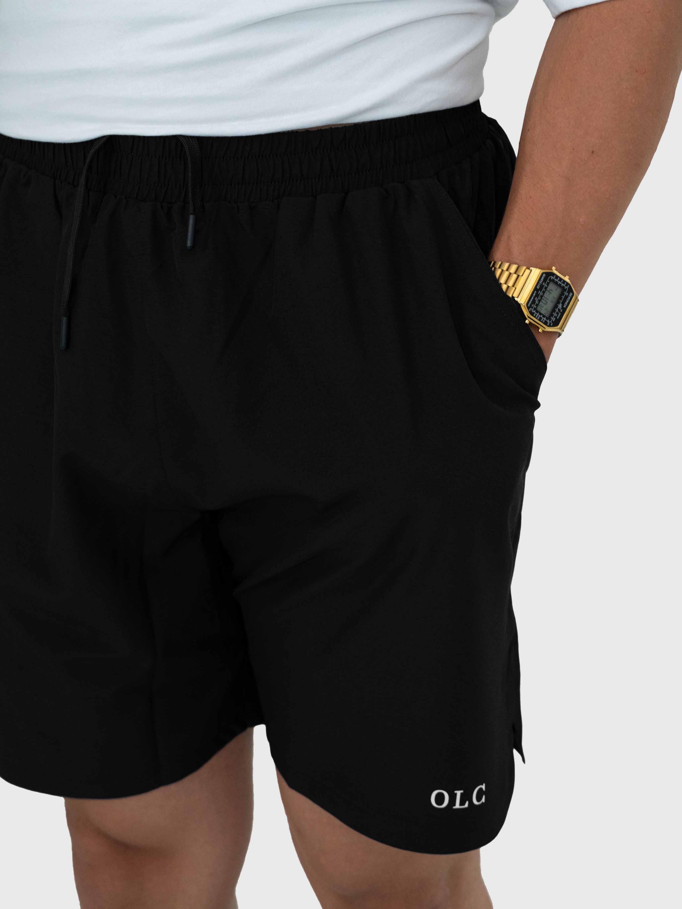 Essential Tech Shorts - Black/White