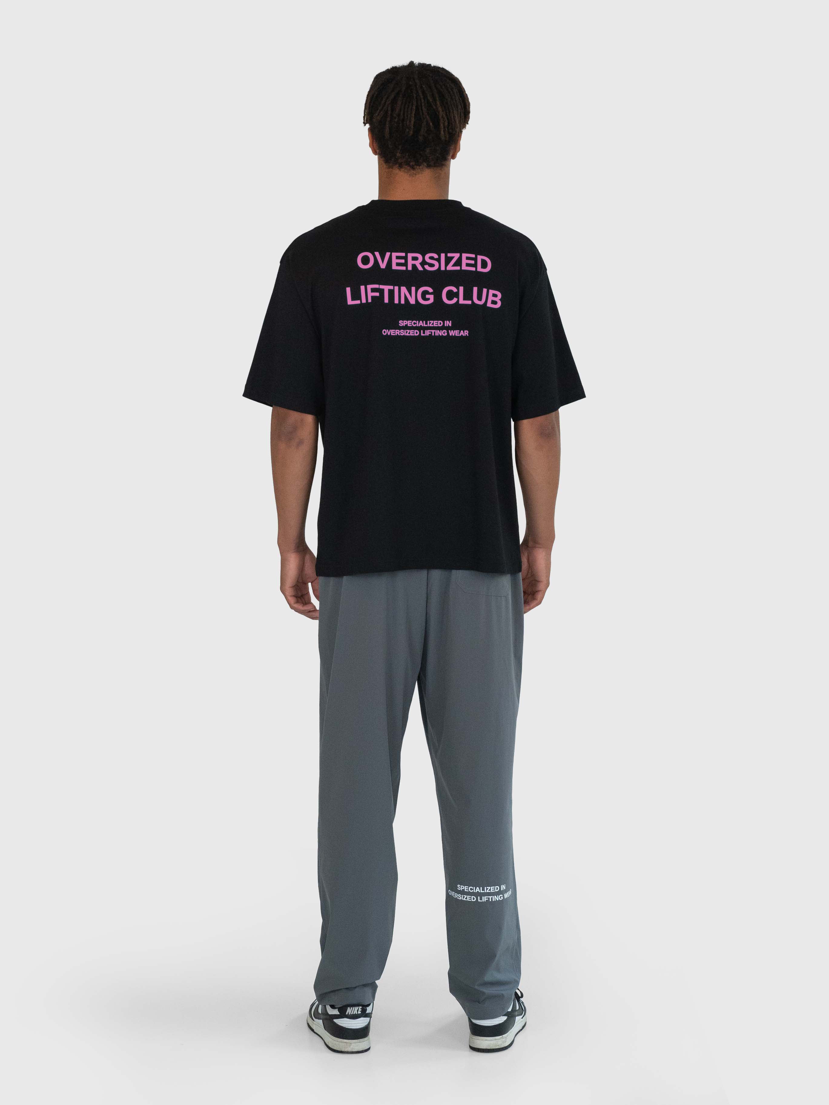 Confidence Box Tee - Black/Pink