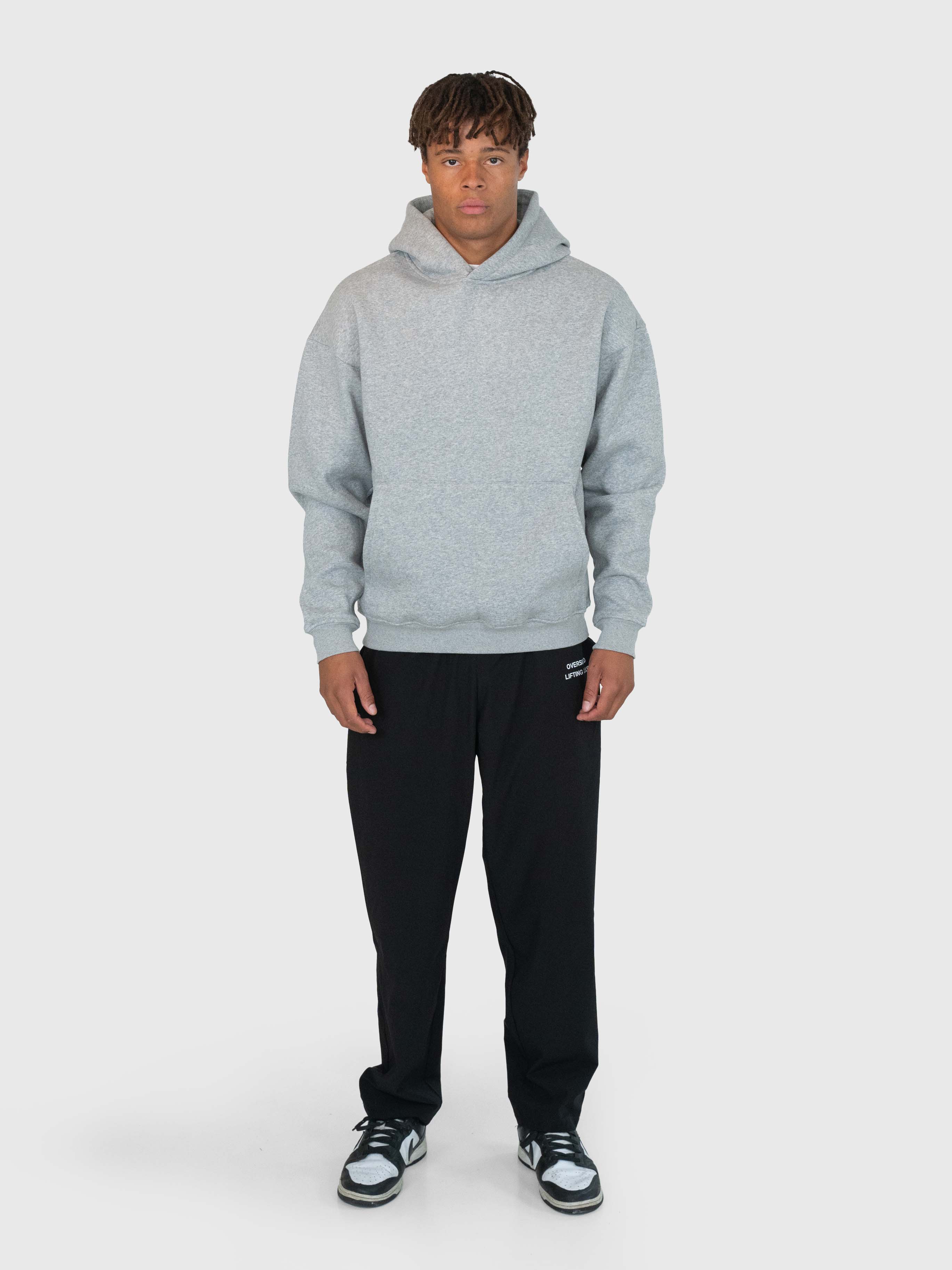 Confidence Hoodie - Grey/Forrest Green