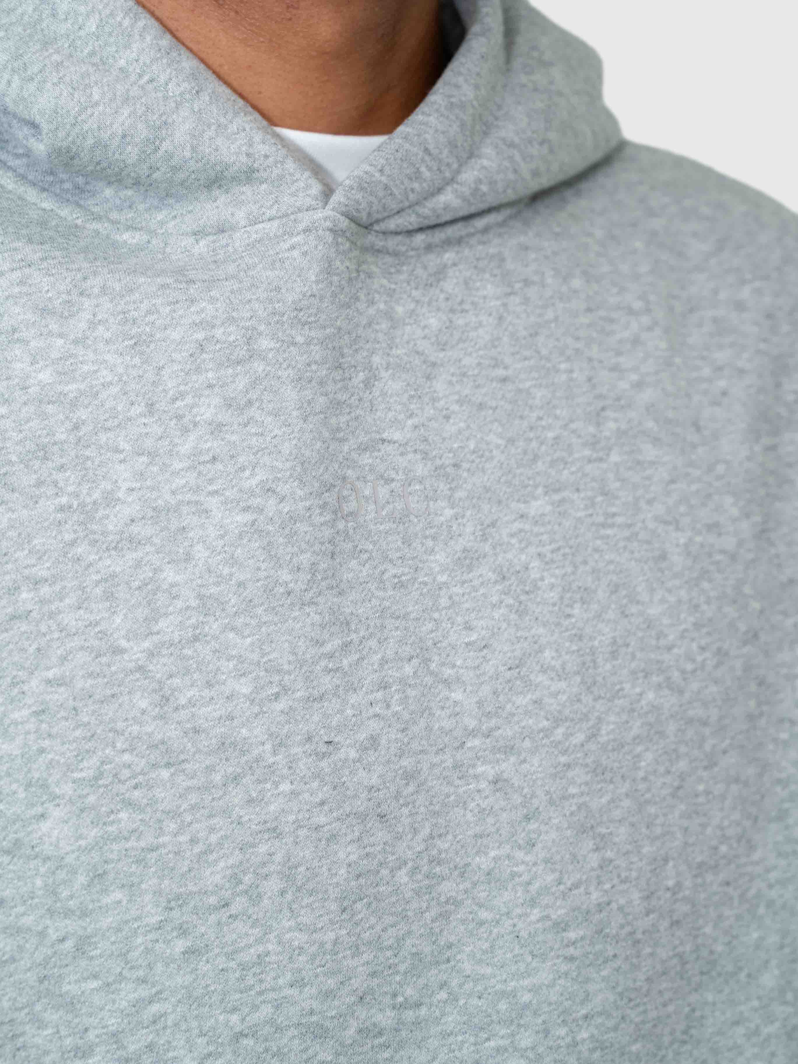 Confidence Hoodie - Grey/Forrest Green