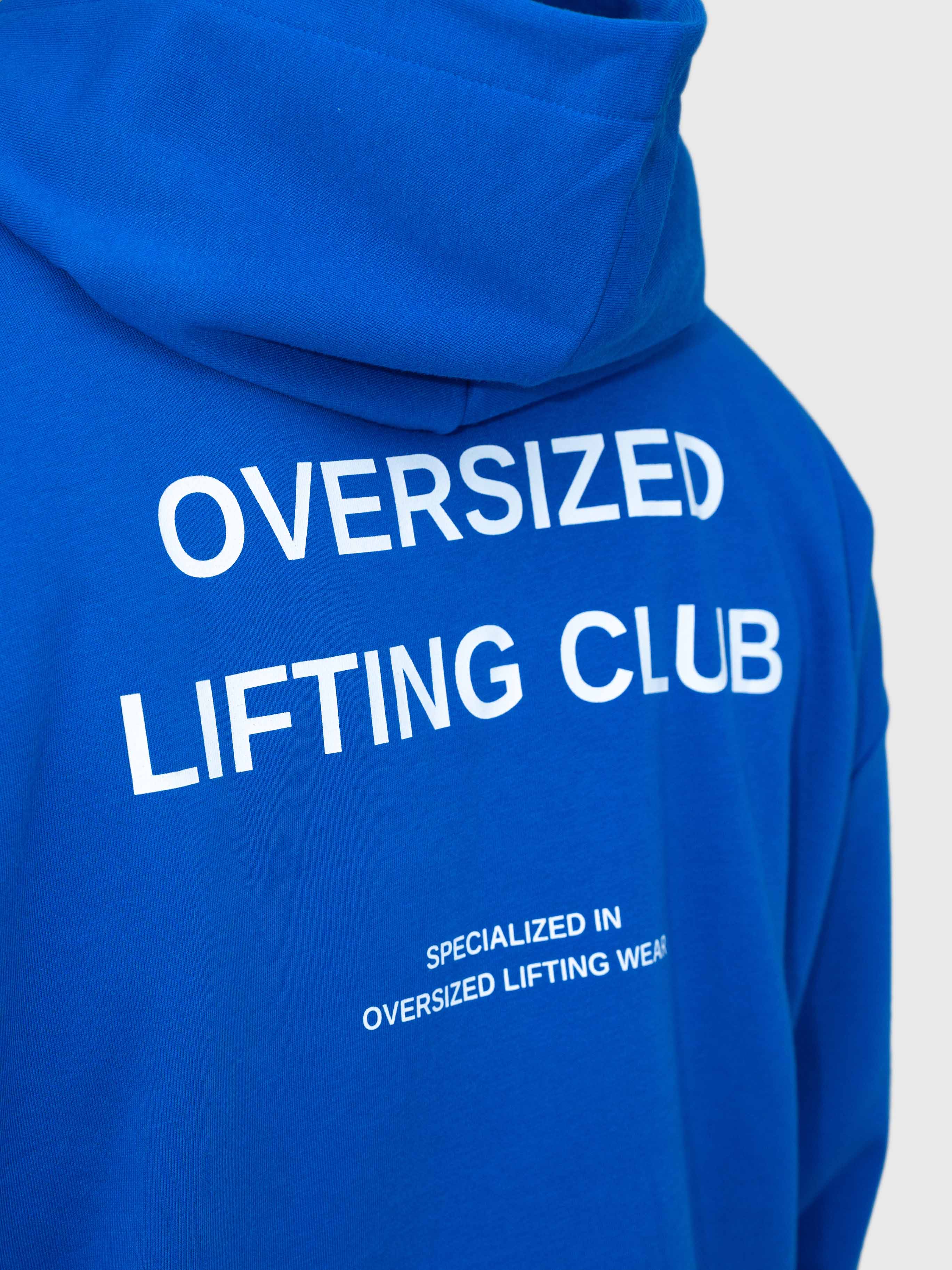 Confidence Hoodie – King Blue/White