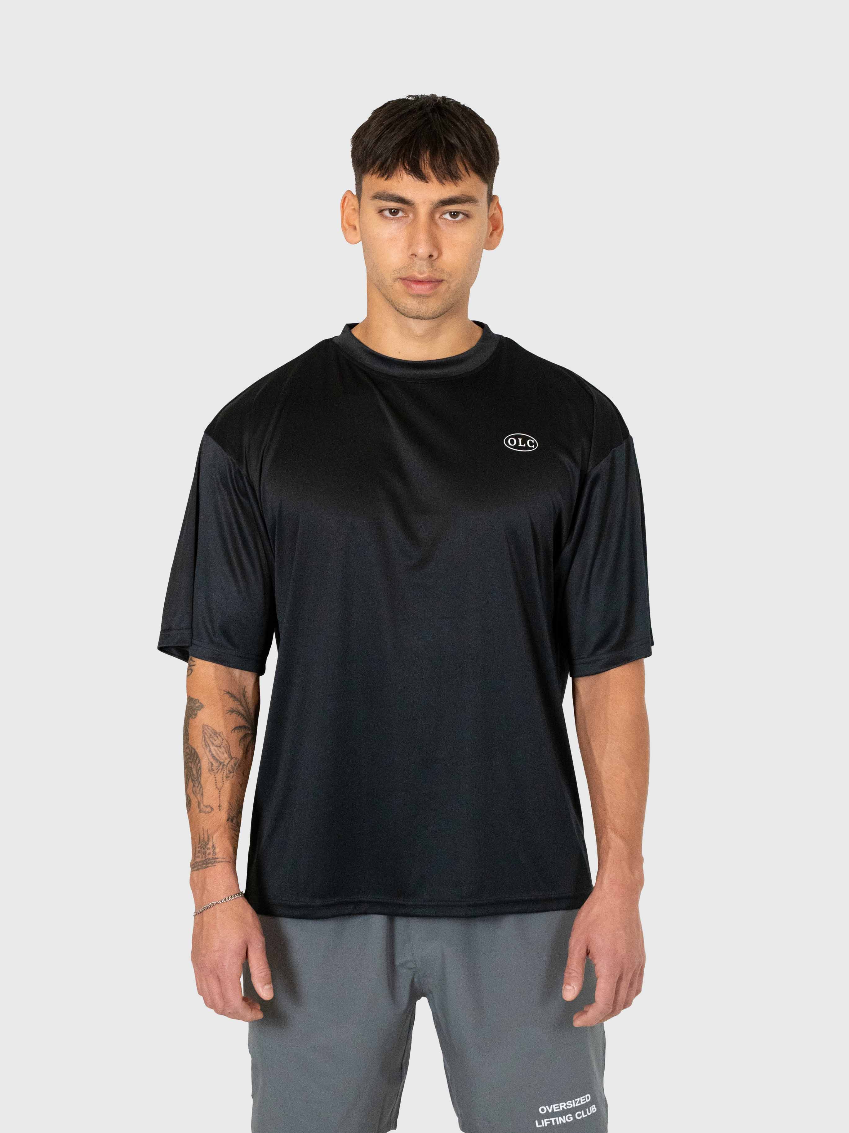 Stamina Essential Box Tee - Black/White