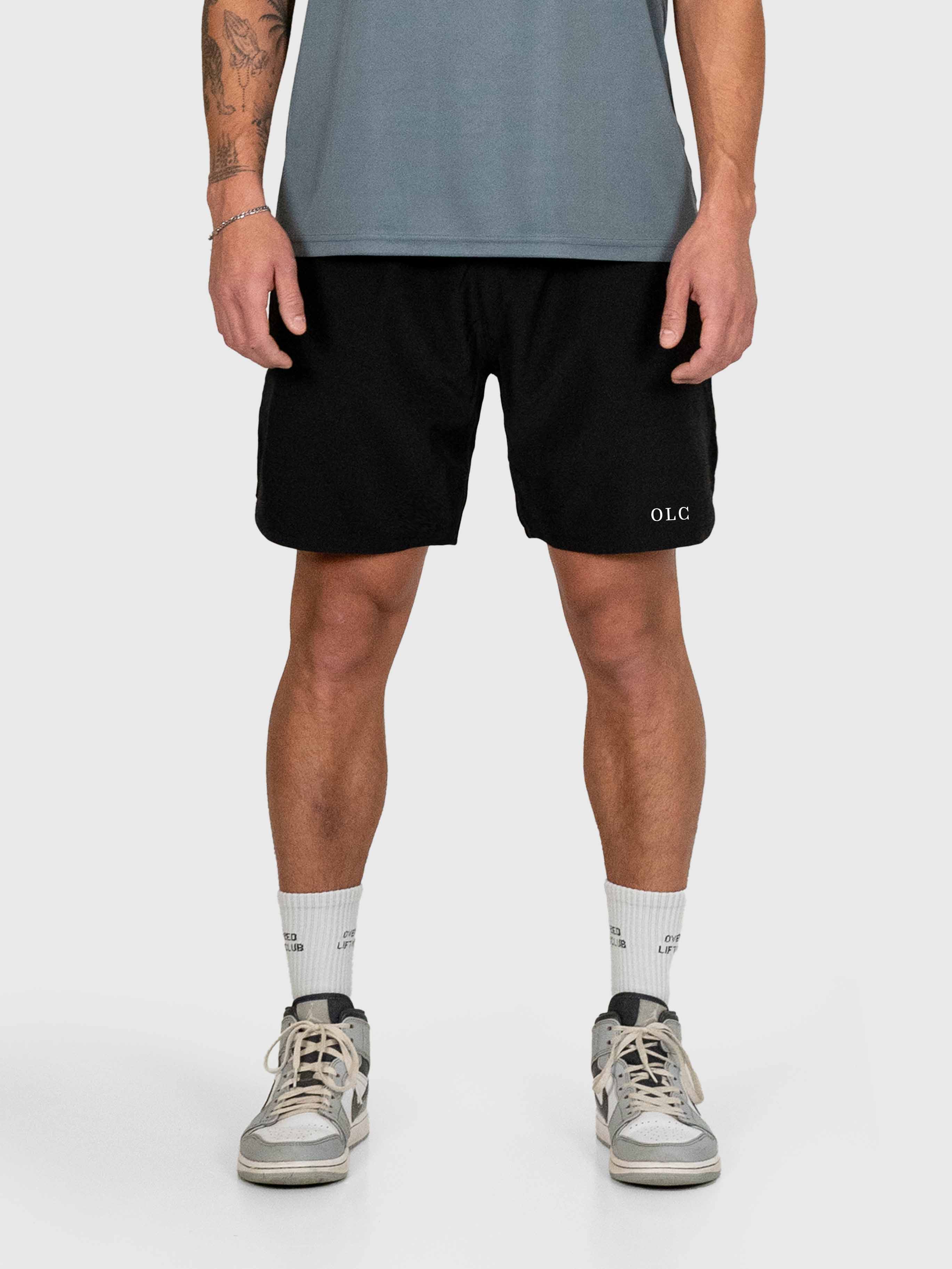 Essential Tech Shorts - Black/White