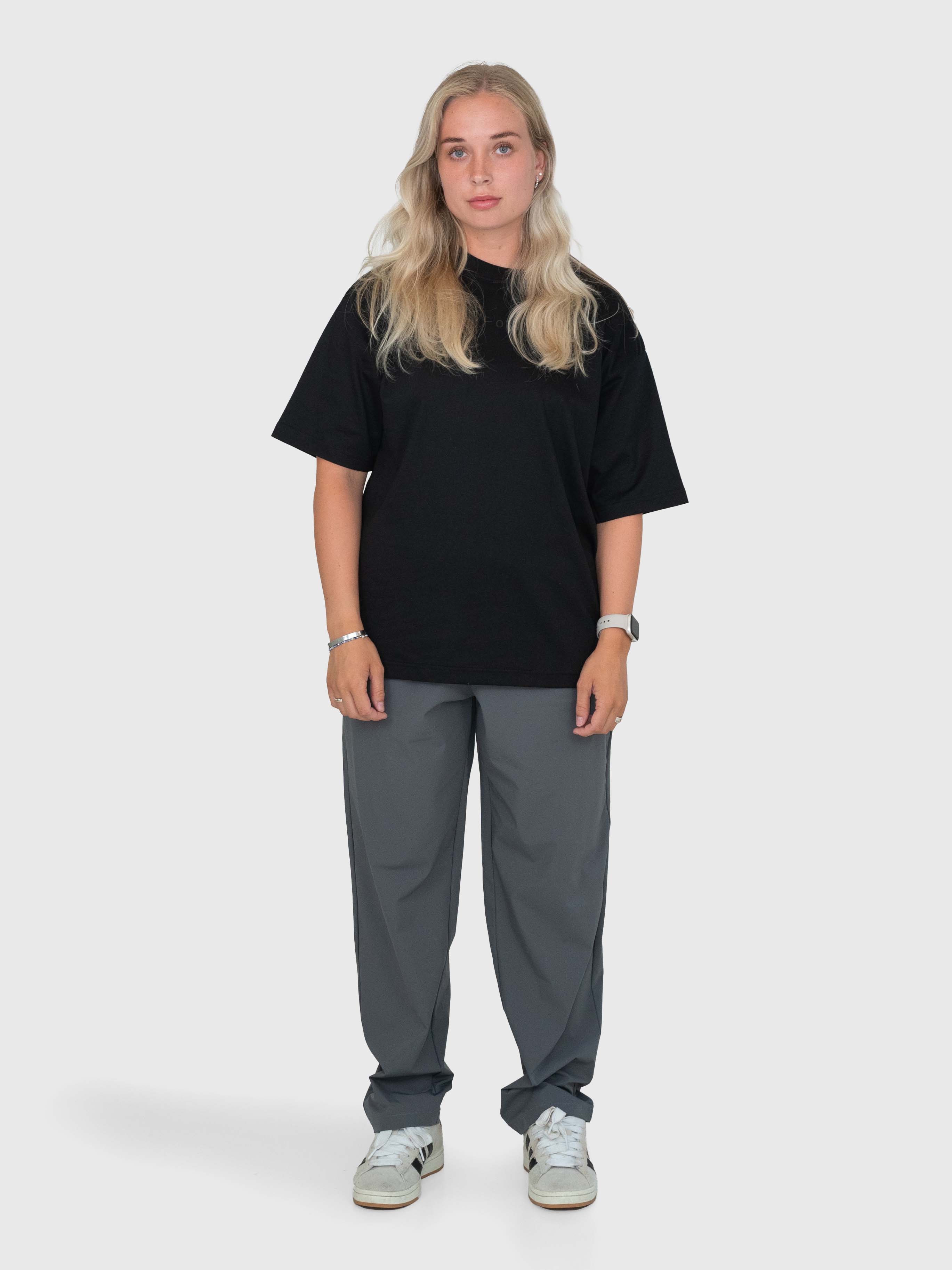 Confidence Box Tee - Black/Pink