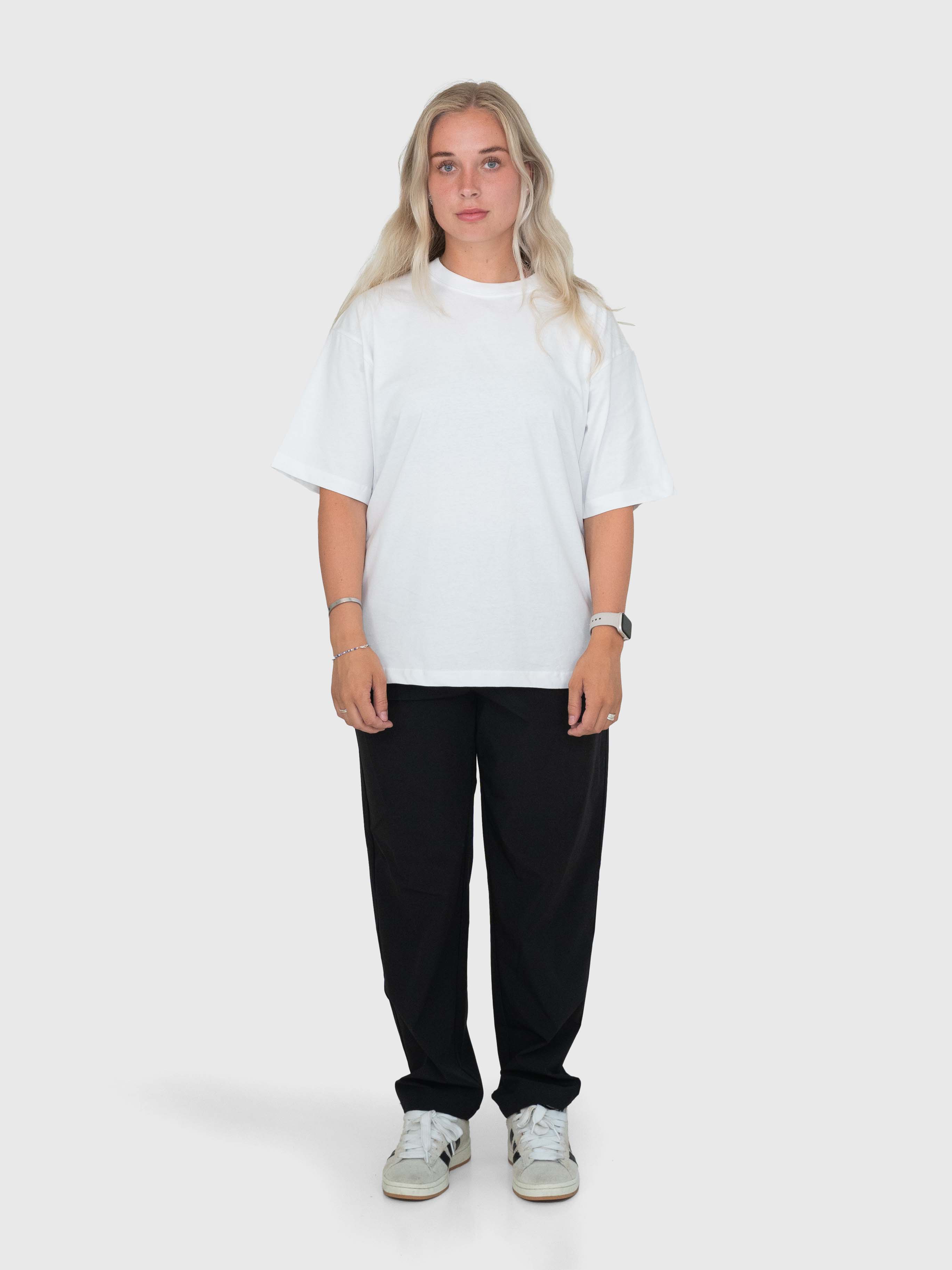 Confidence Box Tee - White/Pink