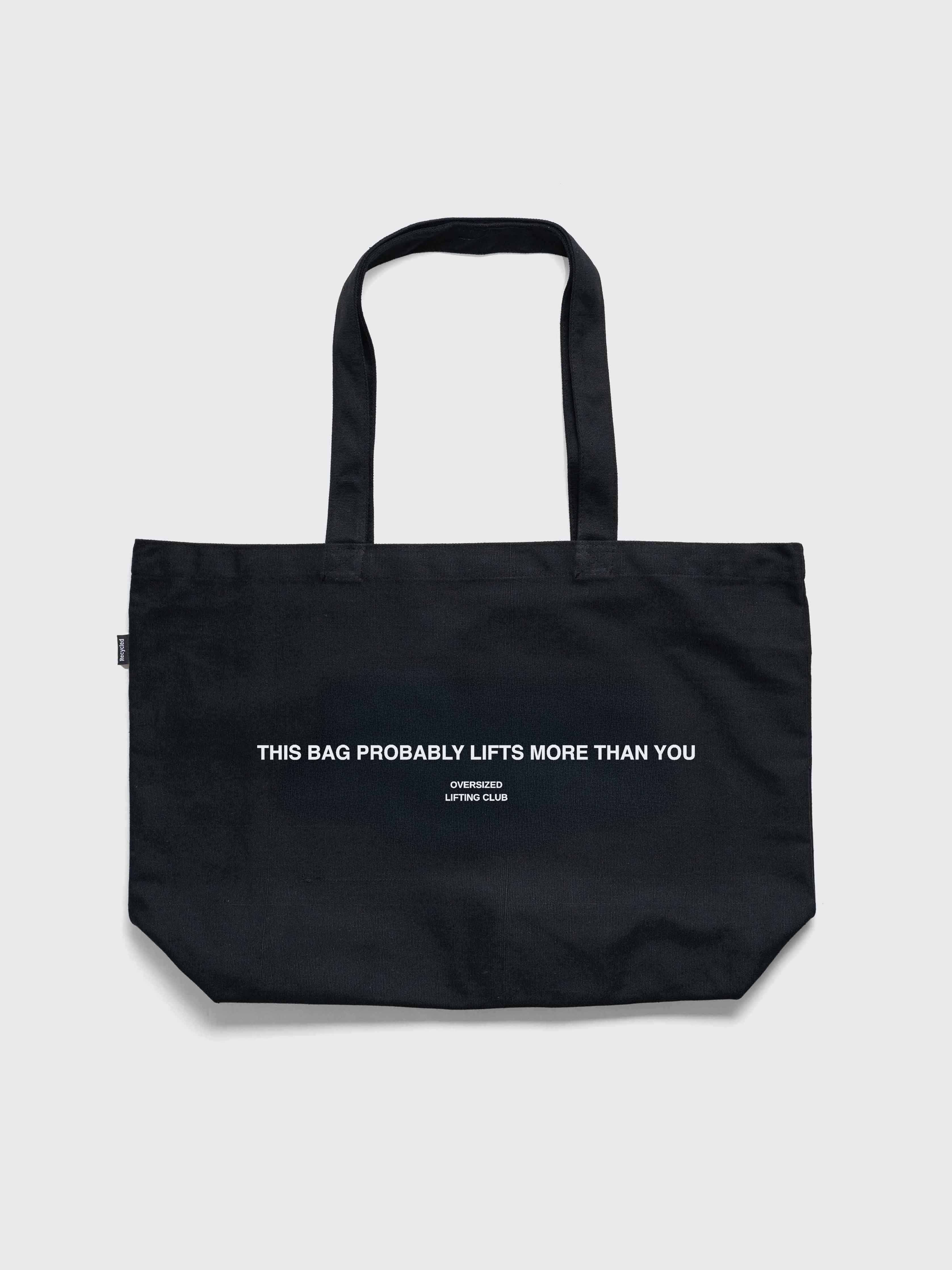Endure Tote Bag - Black/White