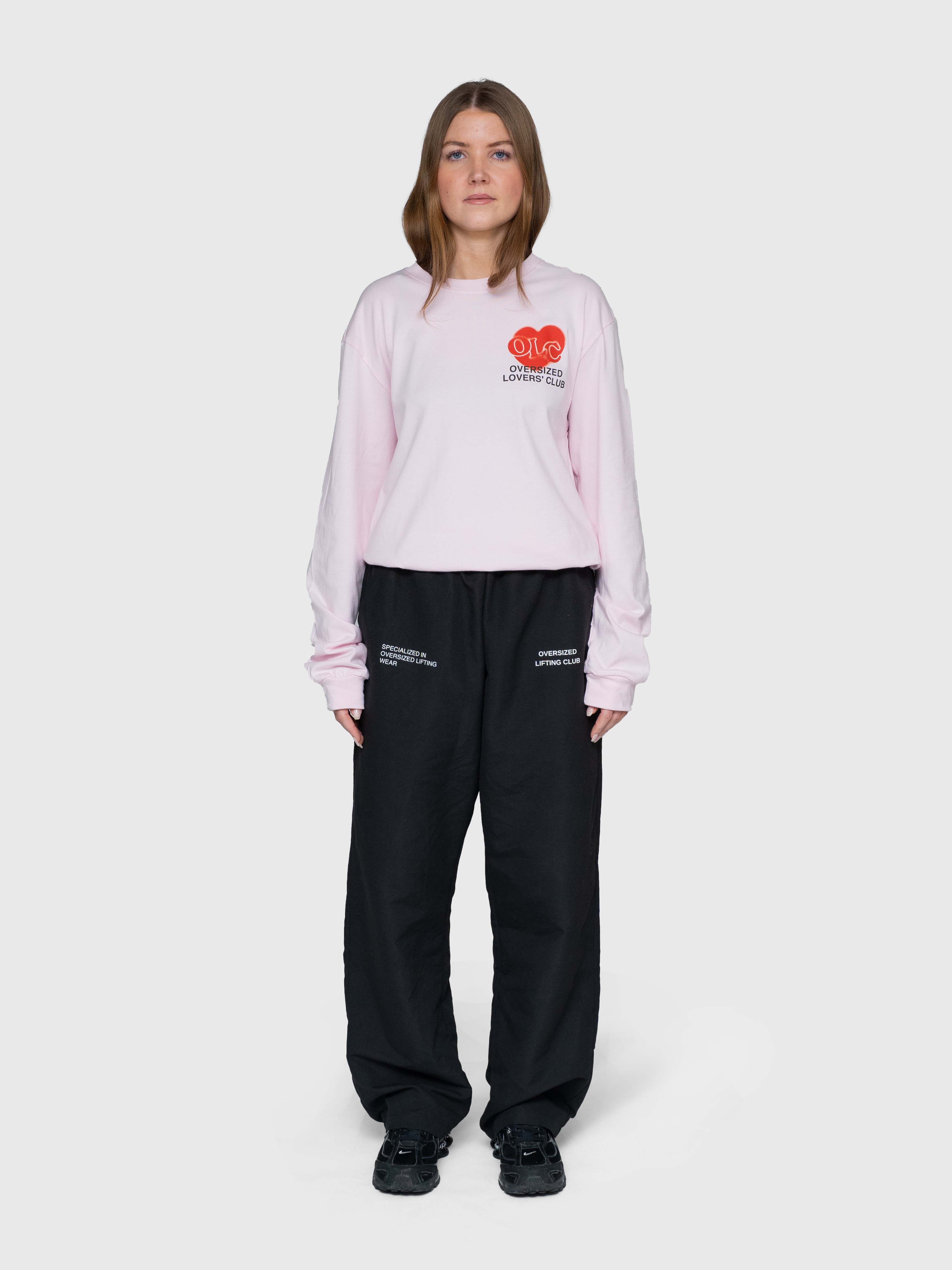 Valentine Graphic Long Sleeve - Pink/Black/Red