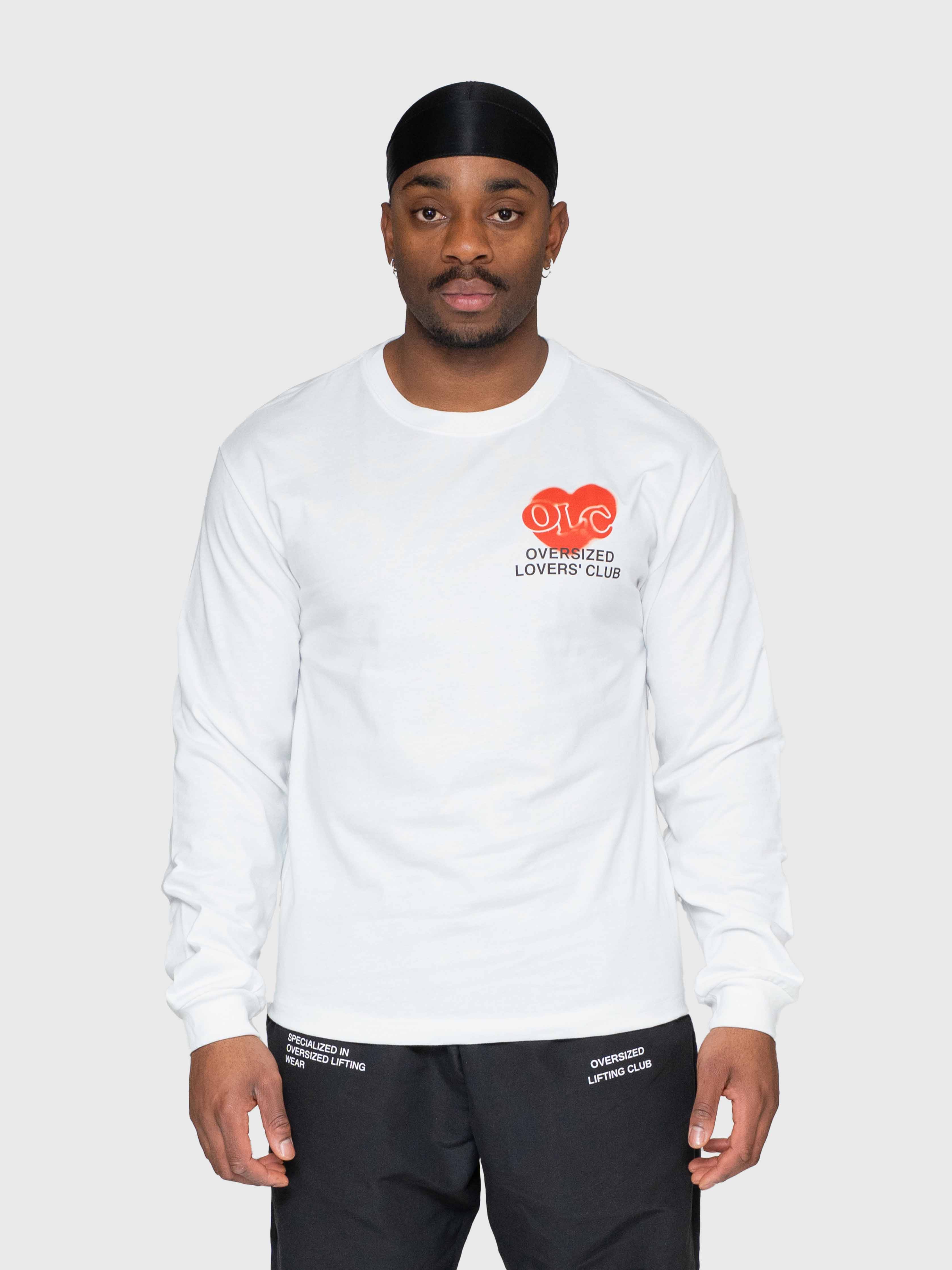 Valentine Graphic Long Sleeve - White/Black/Red