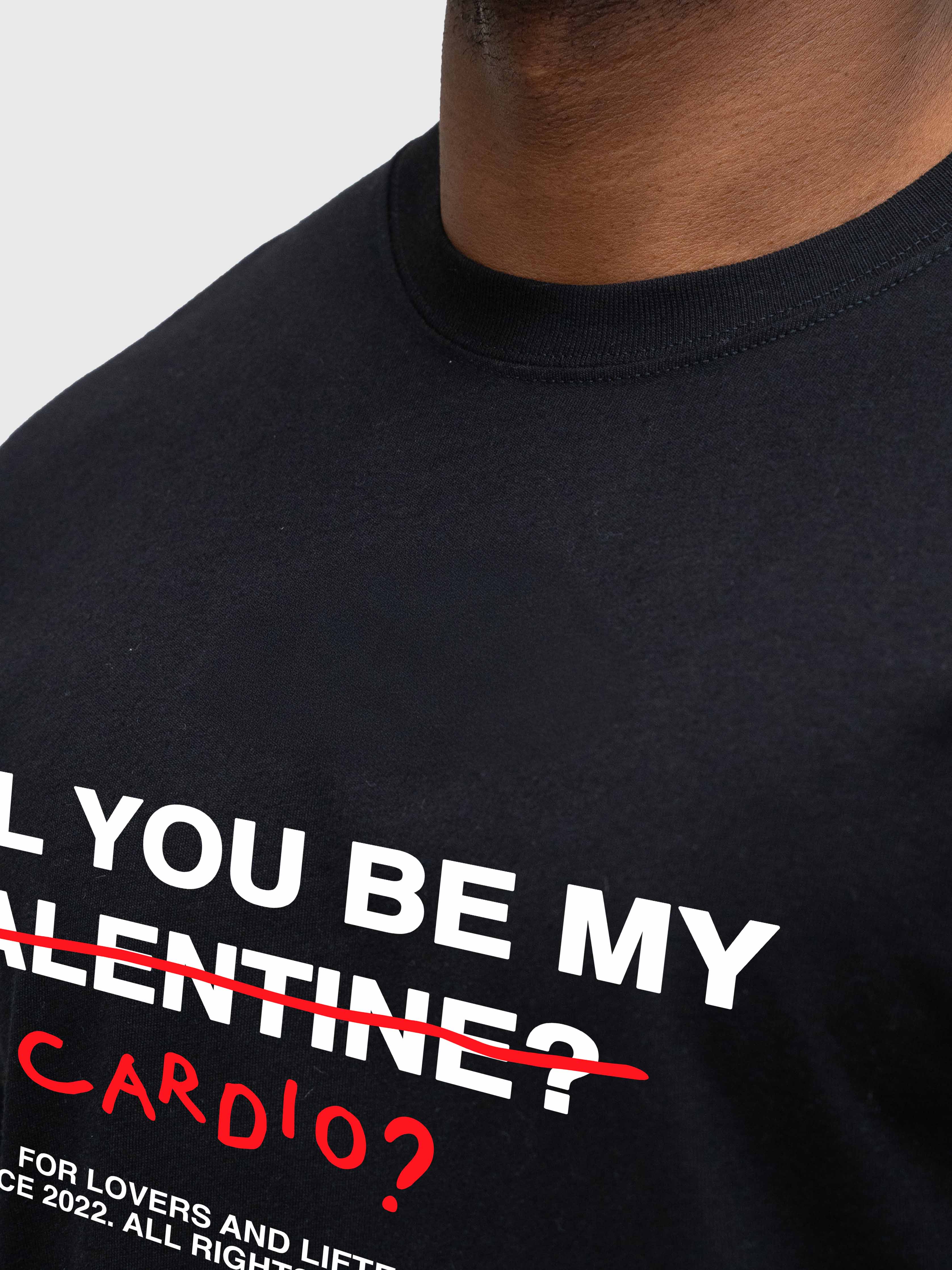 Cardio Long Sleeve - Black/White