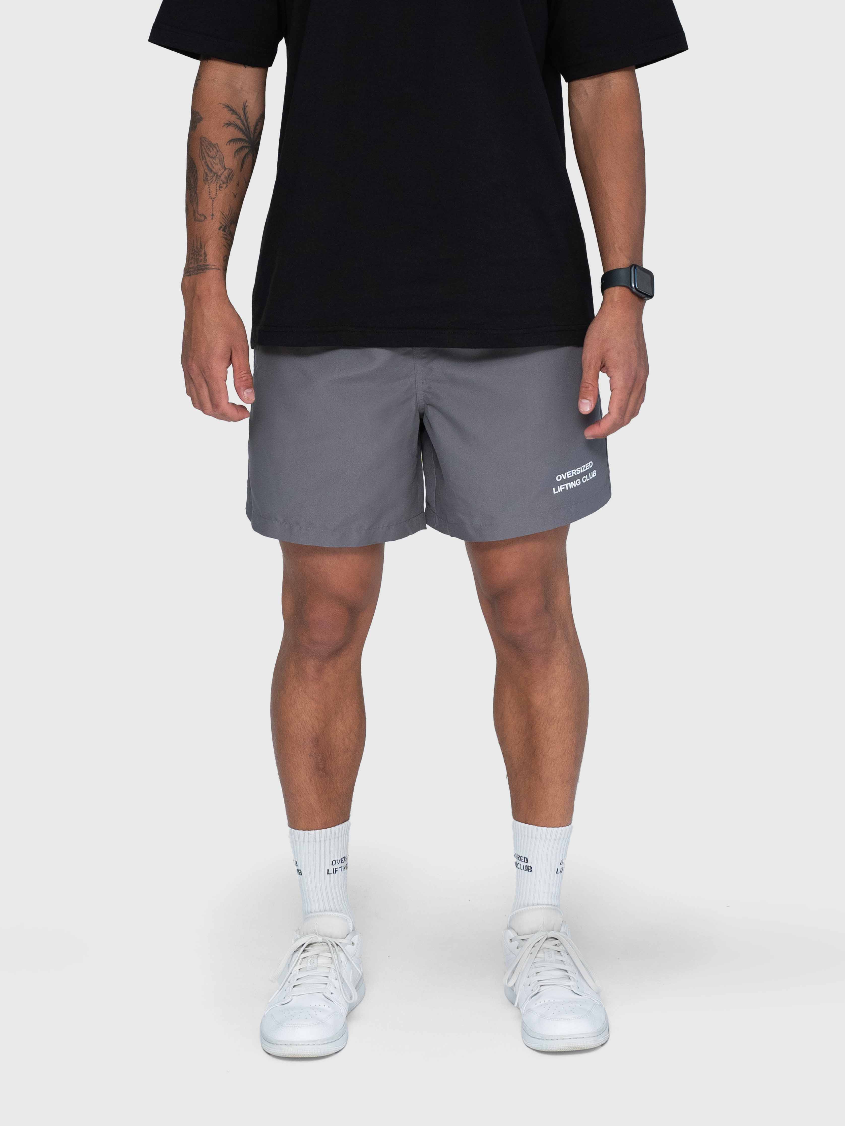 Confidence Core Shorts - Charcoal/White